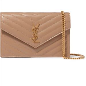 Saint Laurent Monogramme mini quilted leather bag